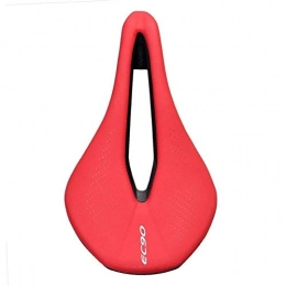 VOANZO Seggiolini per mountain bike VOANZO Sella Bici Gel Sella Morbida Cuscino Sedile Largo Sella Comfort per Bici da Strada Accessori universali da Ciclismo (Rosso)