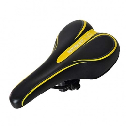 WANYD Seggiolini per mountain bike WANYD Sella per Bici Mountain Ingel, Comodo Assemblare Ergonomico，La Sella per Bicicletta è Sella da Mountain Bike Altamente Elastica, Morbida e Confortevole, di Colore Nerogiallo