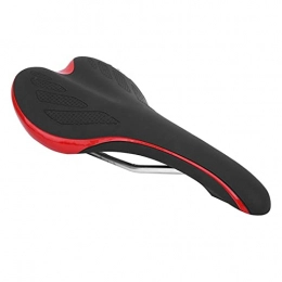 Wh1t3zZ1 Parti di ricambio Wh1t3zZ1 Sella Bici Bicycle Saddle Ergonomico Mountain Mountain Bikes Sella 28x14cm Bici Sedile Bike Bike Bike Cuscino Copertina Bicycle Parts (Color : Nero)