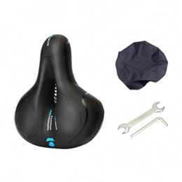 PJKKawesome Seggiolini per mountain bike Wide Bicycle Saddle Sostituzione Memoria Imbottita Imbottita Morbida Bike Cushion Traspirante Cycling Sedile Pad Impermeabile Bike Saddle Adatta Per Esercitare Le Biciclette Per Strada Della