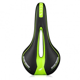 WINOMO Parti di ricambio WINOMO Sella della Bicicletta con Cuscino Mountain Road MTB Comfort Bicicletta (verde nero)