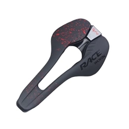 wisoolkic Seggiolini per mountain bike wisoolkic RACEWORK Sella per Bici Comoda Traspirante Cavità per Biciclette da Montagna Sedile per Biciclette Accessorio Cuscino Esterno , Rosso