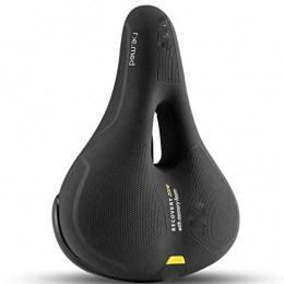 WOOAI Seggiolini per mountain bike WOOAI Ciclismo MTB Saddle Athletic Hollow Traspirante Memory Foam Spugna Cushion Ammortizzatore Sella della Bicicletta Unisex Nero, Stile moderato