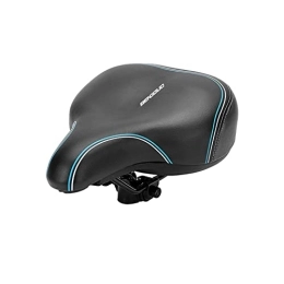 Wukesify Parti di ricambio Wukesify Comodo Cuscino del Sedile della Bici - Sella per Mountain Bike, con Ammortizzatore a Memory Foam Impermeabile Ampia Sella per Bicicletta Adatta per stazionario / Esercizio / Interno / Montagna / Bici