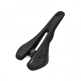 wuwu Seggiolini per mountain bike wuwu Bici da Strada Ultralight Sedile in Fibra di Carbonio Bow Bicycle Saddle Saddle Mountain Bike Sedile Borsa da Equitazione Cuscino (Color : Black)