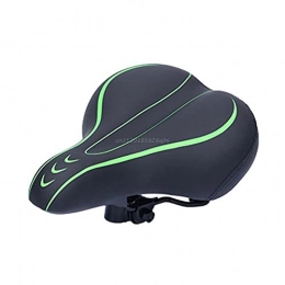 wuwu Seggiolini per mountain bike wuwu Bicicletta Antiscivolo Resistente all'Acqua Extra Comfort, Cuscino da Bicicletta Morbido Ultraleggero Adatto for MTB. Sedile da Ciclismo della Bici da Strada (Color : Green)