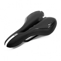 wuwu Seggiolini per mountain bike wuwu Sedile in Silicone in Silicone in Silicone in Silicone Gel ripieno in Silicone Confortevole Sedile da Equitazione Antiurto (Color : Black)