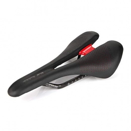 WXLSQ Seggiolini per mountain bike WXLSQ Bike Posto a Sedere, Confortevole Sella della Bicicletta in Fibra di Carbonio Imbottito Impermeabile Bici sede Dual Shock Absorbing Universale per Mountain Bike, Biciclette stradali