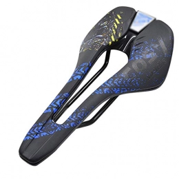 WXLSQ Seggiolini per mountain bike WXLSQ Sede della Bici, l'ammortizzatore della Bici della Bicicletta Sella con Traspirante Hollow Design, Pelle Biciclette Selle PU Confortevole, per Mountain Bike, Road Bikes, A