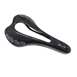 XIEJING Parti di ricambio XIEJING Sella per Mountain Bike, Sella Bici in Gel Ultralight Saddle Full Carbon Fiber Saddle Road Race Bicycle Saddle Bike Seat Mountain Bike Cycling Seat (Color : 3k Glossy Black)