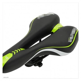 XINGHUA Seggiolini per mountain bike XINGHUA wangzai Store Sella for Biciclette Morbida Assorbente Assorbente MTB. Bike Cushion Road Cycling Spugna Comodo Bicycle Seat Bicycle Parte (Color : XXCWXAPD-Green)