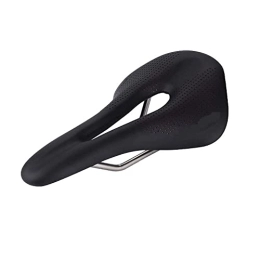 xinlinlin Parti di ricambio xinlinlin Cuscino for Mountain Bike in Pelle Vuota MTB Sedile da Sella in Bicicletta da Strada cromata Nylon in Acciaio molibdeno con Parti di Bici da Fondo in Fibra (Color : GUB-1136 160x25mm)