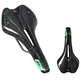 xinlinlin Parti di ricambio xinlinlin Mountain Bici da Sedile in Bicicletta MTB Strada BMX Assorbitore di Shock a Sella Triathlon Racing Comodi Selle Traspiranti Accessori for Ciclo (Color : Green)