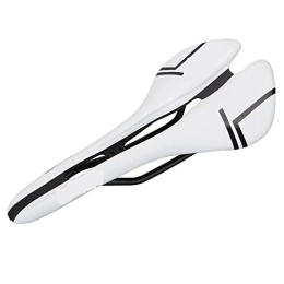 xinlinlin Seggiolini per mountain bike xinlinlin Seggiolino for Bicicletta in Bicicletta cavalcale a Sella Universale Comodo ridursi a Pressione Cuscino Mountain Mountain Bici Accessori for Bici da Sella (Color : White)