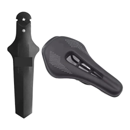 xinlinlin Parti di ricambio xinlinlin Sella for sedili for Biciclette MTB di Strada for Mountain Bike timetrial Mountain Bike Gare (Color : Black)