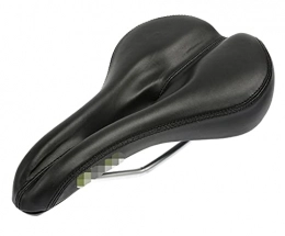 YANGHUA Parti di ricambio YANGSTOR Adatto for la Sella della Bicicletta Ciclismo Cycling Mountain Road Bike Saddles MTB Sedile Morbido Acciaio Morbido sedili Cavi Saddles Accessori for Bici (Color : Black)