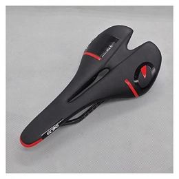 Yanyan Parti di ricambio yanyan Bicycle Saddle Road Bike Seat Men Cycling Cushion Mountain Bike Carbon Beak Hollow MTB Sella Sella Sella in Carbonio (Color : Black)