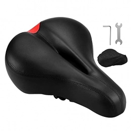 YIKANWEN Parti di ricambio YIKANWEN Sella per Bici, Seggiolino Impermeabile per Bicicletta in Gel, Sellino in Memory Foam per MTB, Biciclette da Strada, Mountain Bike, Cyclette, Sedile Bici Traspirante e Comodo