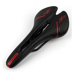 YINHAO Parti di ricambio YINHAO Selle MTB Bicycle Saddle Sedile Sella Bike Sella Comfort Racing Wide Saddle Uomo MTB Mountain Bike Cycling Seat Italia Bike Parts (Color : Red)