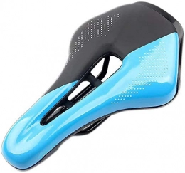 YLKCU Parti di ricambio YLKCU Sella per Bicicletta Cuscino per Mountain Bike per Uomo Selle da Ciclismo MTB in Morbida Pelle Antiscivolo Antiscivolo (Colore : Sky Blue)