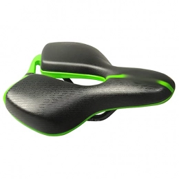 YLKCU Seggiolini per mountain bike YLKCU Sella per Bicicletta da Esterno, Sella per Mountain Bike in Silicone Spesso Cavo, Adatta per Bici da Strada e Mountain Bike, Verde