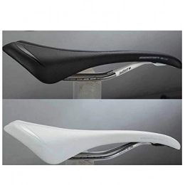 YMANNI Parti di ricambio YMANNI Sedile Bici Ergonomia del Corpo Classico Originale Ergonomia Umana 143mm Hollow Titanium Rail Road MTB Bike Saddle Bike (Color : Black)