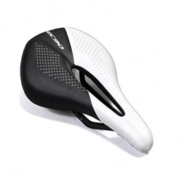 YOBAIH Seggiolini per mountain bike YOBAIH Sella della Bicicletta Saddle MTB Bike Bike Saddles Mountain Bike Racing Sella PU Cuscino del Sedile Morbido Traspirante Sella Bici (Color : Black And White)