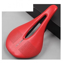 YOBAIH Seggiolini per mountain bike YOBAIH Sella per Biciclette MTB Saddles in Fibra di Carbonio Sella in Fibra di Carbonio 240-143 mm / 125 G Road Bike Bicycle / Steel Saddle Rails Bicycle Cycling Sella Bici (Color : Red)