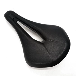 YOIQI Parti di ricambio YOIQI Sella MTB Sedile in Bicicletta MTB Selle for Bici da Strada Pu retrò Marrone Ultraleggero Trasparente Comodo Cuscino di Sedile da Corsa in Bici da Gare Sella Bici (Color : Noir)