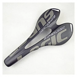 yongyundi Seggiolini per mountain bike yongyundi Sedile Bici 3K Full Carbon Fiber Bicycle Saddle Road MTB Bike Saddle Saddle Saddle Matte Matte Bike Cushion 275 * 143mm Parti in Bicicletta (Color : Gray)