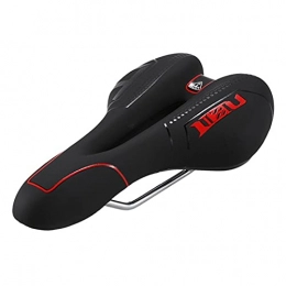 yongyundi Parti di ricambio yongyundi Sedile Bici Bicycle Saddle Morbido Comodo Cuscino Traspirante MTB Mountain Bike Sella Skidproof Silicone Silicone Sedile in Bicicletta (Color : Red)