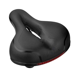 Yushifa Parti di ricambio Yushifa Sella Bici Comoda, Sella Bici Ergonomica in Memory Foam, Traspirante e Smorzamento, Impermeabile e Resistente all'Usura, per Biciclette da Strada, City Bike, Mountain Bike, Black