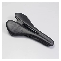 ZGZP Seggiolini per mountain bike ZGZP ZWF Store Cuscino della Sella della Sella della Mountain Bike della Strada del Carbonio Pieno Super Leggero Cavo della Sella della Sella della Pelle della Fibra del Carbonio (Color : Black)