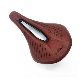 ZHANGWY Parti di ricambio ZHANGWY Yang Store Nuovo Sedile della Bicicletta MTB. Saddles della Bici da Strada PU. Retro Brown Ultralight Traspibile Comodo Cushion Cushion Cushion Bike Racing Parts Saddle (Color : Brown)