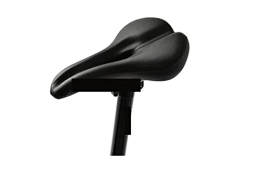 ZHOUFENG Parti di ricambio ZHOUFENG Bicicletta Sella for Biciclette ciclistiche in Bicicletta in Bicicletta MTB Sedili Morbidi Acciaio Morbido sedili Vuoti Accessori for Biciclette Selle (Color : Black)