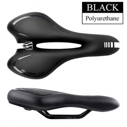 ZHYE Seggiolini per mountain bike ZHYE Sella da Bicicletta, Sella per Bici Mountain, SGODDE Comodo Assemblare Ergonomico Impermeabile e Traspirante Adatto per Biciclette da Strada Mountain Bike e City Bike, Black