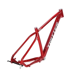 QHIYRZE Cadres de vélo de montagnes Cadre De Vélo De Montagne En Alliage D'aluminium 27.5 / 29er XC Hardtail Cadre MTB 15'' / 17'' / 19'' Cadre À Frein À Disque Essieu Traversant Boost 12*148mm Routage Interne BSA68 ( Color : Red 27.5*19'' )