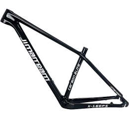 LJHBC Pièces de rechanges LJHBC Cadres pour Vélo Fibre de Carbone T800 Cadre de vélo de Montagne 42 * 52 Groupe de Poignet Conique Vélo de Course 27, 5 / 29ER Noir (Size : 27.5X15in)