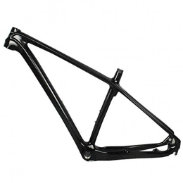 LJHBC Pièces de rechanges LJHBC Cadres pour Vélo VTT léger Cadre en Fibre de Carbone T800 Frein à Disque Roues 29ER (Color : Black, Size : 29erx16.5in)