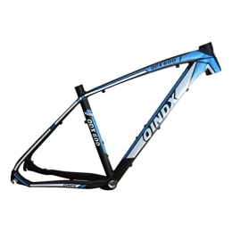 QHIYRZE Cadres de vélo de montagnes QHIYRZE Hardtail Vélo De Montagne Cadre 26er Alliage D'aluminium Frein À Disque Cadre De Vélo Blocage Rapide 135mm Cadre MTB 16'' / 18'' BSA68, pour Roue 26 Pouces (Color : Blue, Size : 26 * 16'')