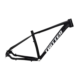 SuIcra Cadres de vélo de montagnes SuIcra Cadre VTT 27.5 / 29er Cadre de vélo de Montagne Semi-Rigide 15'' / 17'' / 19'' 12 * 148mm Thru Axe Boost Frame XC Aluminium Alloy Disc Brake Frame Routing Internal (Color : Black, Size : 27.5 * 17