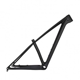 TQ Pièces de rechanges TQ 29er Full Carbon VTT Cadre Toray T1000 Carbone VTT Cadre 148x12mm Boost ou 142x12mm axe traversant Cadre de vélo, 142x12mm Matte, 15inch