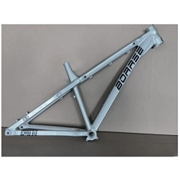 WAMBAS Cadres de vélo de montagnes WAMBAS 26er 27.5er VTT Cadre 17'' Cadre de vélo de Montagne Hardtail DH / XC / AM Cadre Rigide en Alliage d'Aluminium Frein à Disque QR 135mm (Color : Silver, Size : 27.5 * 17'')