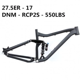 Wenhu Pièces de rechanges Wenhu 27.5-17 DNM-2S Cadre de Suspension de Bicyclette Cadre Complet en Alliage d'aluminium VTT Cadre de Montagne DH Vélo Accessoires de vélo