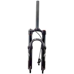 HSQMA Pièces de rechanges 20 / 24 Pouces VTT Vélo Fourche À Suspension Frein À Disque BMX Vélo Pliant Fourche Pneumatique 80mm De Débattement Fourche Avant Droite 1-1 / 8 Verrouillage À Distance 9MM QR ( Color : 24inch Black )