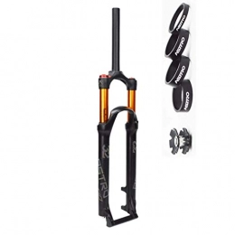 TYXTYX Fourches VTT Air Bicycle Fork 26"Bike Suspension Fork 27.5" 29"MTB 1-1 / 8" Straight Steerer 100mm Travel QR 9x100mm Remote Lockout Manual Lockout