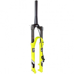 Auoiuoy Pièces de rechanges Auoiuoy VTT VTT MTB Fork Air 26 27.5 29 Pouces, Fourche à Suspension en Alliage de magnésium Fourchette VTT Amortisseur Voyage 120mm par 1, 5-2, 45"Tire, D-27.5inch