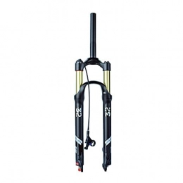 AWJ Fourches VTT AWJ Fourche Avant en Alliage de magnésium de Fourche à air, 26 / 27.5 / 29 Pouces VTT télécommande Fourche Avant Voyage 130mm QR 9mm Accessoires de vélo Suspension