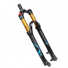 Suspension Fork Pièces de rechanges Carbone Air Fork- Suspension vélo VTT VTT Smart Lock Verrouillage Out amortir Ajuster, Fourche de Suspension de vélo en Alliage fourches de vélo （27, 5 Pouces / 29 Pouces