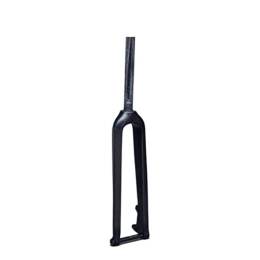 HENGLE Pièces de rechanges fourche avant vélo Fourche vtt carbone VTT fourche avant pièces de vélo à travers l'essieu 15*100mm 26er 27.5er 29er Tube droit 28.6mm frein à disque loisirs de plein air ( Color : Matte - 27.5er )